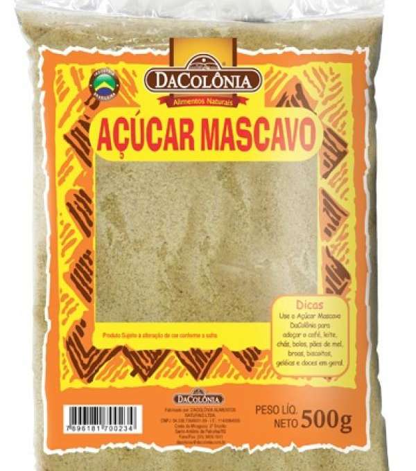 Imagem de capa de Acucar Mascavo 500 Grs(3-10-20)
