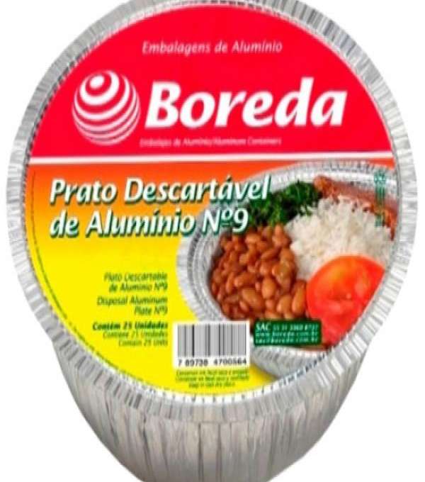 Imagem de capa de Marmitex Boreda 09 Maq. C. 100 Un(2-5-10)