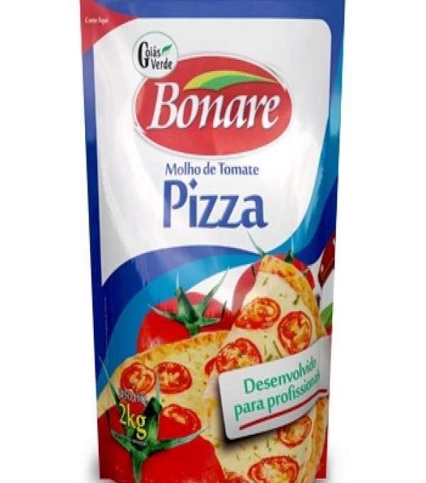 Imagem de capa de Molho De Tomate Bonare Pizza 02 Kg(3-6-12)