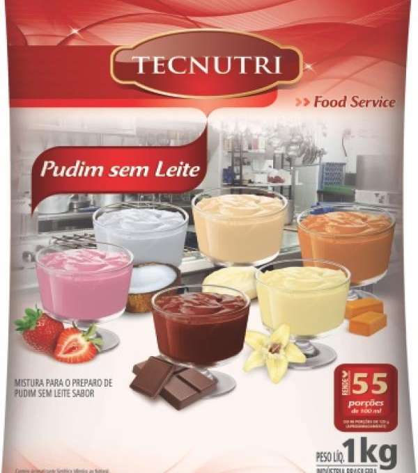 Imagem de capa de Pudim Sem Leite Sabor Chocolate 01 Kg(5-10)