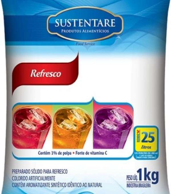 Imagem de capa de Refresco De Limao 01 Kg Faz 25 Lt(5-10)