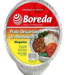 Imagem de capa de Marmitex Boreda 185 - 08 Maq. C. 100 Un(2-5-10)